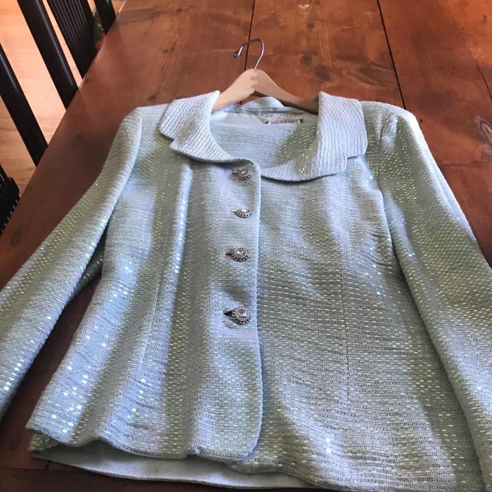 St. John Couture Jacket and Skirt